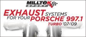 Porsche 997.1 Turbo Milltek Exhaust Systems