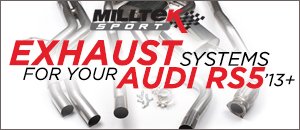 Audi RS5 Milltek Exhaust Systems