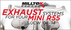 Mini R55 Clubman Milltek Exhaust Systems