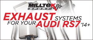 Audi RS7 Milltek Exhaust Systems