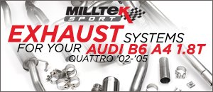 Audi B6 A4 Milltek Exhaust System