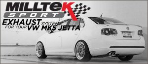 VW MK5 Jetta 2.0T Milltek Performance Exhaust Systems