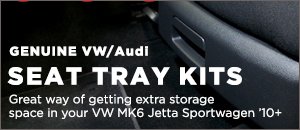 VW MK6 Jetta SportWagen Seat Tray Kits