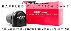 ECS Baffled Oil Catch Cans For Your VW TSI/FSI