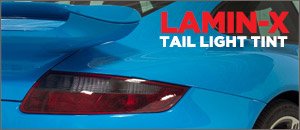 Porsche 997 Carrera Lamin-X Tail Light Protective Film