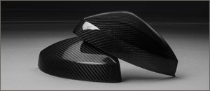 Audi 8V A3/S3 ECS Carbon Fiber Mirror Caps