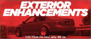 VW MK4 Jetta Exterior Enhancements