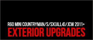 Exterior Upgrades for your R60 MINI Countryman