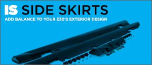 BMW E30 3 Series "Is" Side Skirt Kit