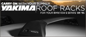 BMW E34 5 Series Yakima Roof Racks