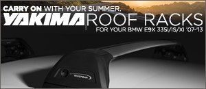 BMW E9X 335 Yakima Roof Racks
