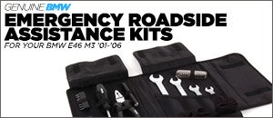 BMW E46 M3 Emergency Roadside Assistance Kits