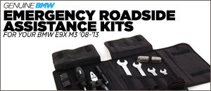 BMW E9X M3 Emergency Roadside Assistance Kits