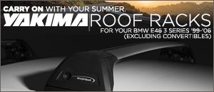 BMW E46 3 Series Yakima Roof Racks