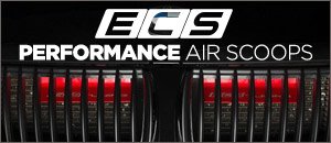 BMW E9X M3 ECS Performance Air Scoops