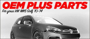 VW MK6 Golf OEM Plus Parts
