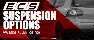 VW MK5 Rabbit ECS Suspension Options