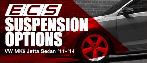 VW MK6 Jetta ECS Suspension Options