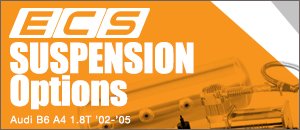 Audi B6 A4 1.8T ECS Suspension Options