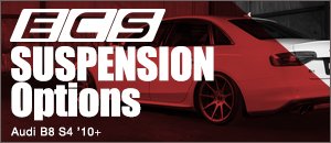 Audi B8 S4 ECS Suspension Options