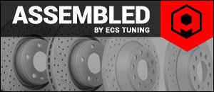 Assembled by ECS Brake Service Kits for Audi C6 A6 3.2L