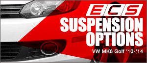 VW MK6 Golf ECS Suspension Options