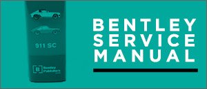 Bentley Service Manuals for your Porsche 911 SC