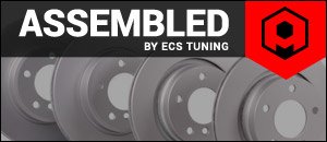 Assembled by ECS Brake Service Kits for BMW E46 323i