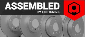 Assembled by ECS Brake Service Kits for BMW E46 323Ci