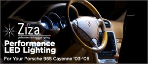 Ziza Performance Lighting for your Porsche Cayenne 955