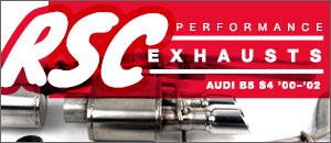 Audi B5 S4 CORSA Performance RSC&reg; Exhausts