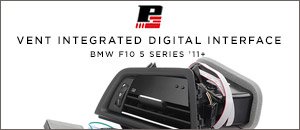 BMW F10 P3Cars Vent Integrated Digital Interface