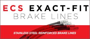 Porsche 986 Boxster ECS Exact-Fit Brake Lines