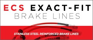 Porsche 968 ECS Exact-Fit Brake Lines