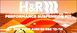 Audi B8 RS5 H&R Performance Suspension Kit