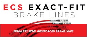 ECS Exact-Fit Brake Lines for your Porsche 964