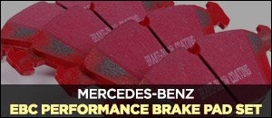 EBC Brake Pads for your Mercedes-Benz W220 S430
