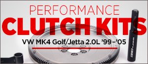 VW MK4 2.0L Performance Clutch Kits