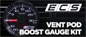 Audi B5 A4 1.8T ECS Vent Pod Boost Gauge Kit