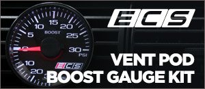 Audi B5 S4 ECS Vent Pod Boost Gauge Kit