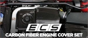 ECS Carbon Fiber Engine Cover Set | Audi MKI TT 225HP