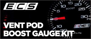 Audi B7 A4 2.0T ECS Vent Pod Boost Gauge Kit