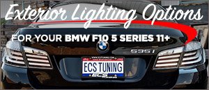 BMW F10 5 Series Exterior Lighting Options