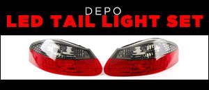 Porsche 986 Boxster DEPO LED Tail Lights