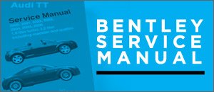 Bentley Service Manuals For Your Audi MK1 TT 225HP