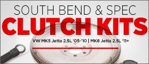 South Bend Clutch Kits for your VW MK5/6 Jetta 2.5L