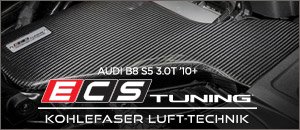 Audi B8 S5 ECS Kohlefaser Luft-Technik Intake System