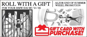 BMW E46 M3 Alzor Wheel Promotion