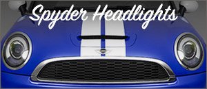 R58/R59 MINI Projector Blackout LED DRL Headlights