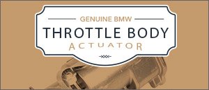 Throttle Body Actuator for your BMW E60 M5